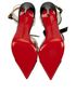 Christian Louboutin Alta Firma 100MM Perspex Heels, top view