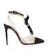Christian Louboutin Alta Firma 100MM Perspex Heels, front view