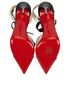 Christian Louboutin Alta Firma 100MM Perspex Heels, top view