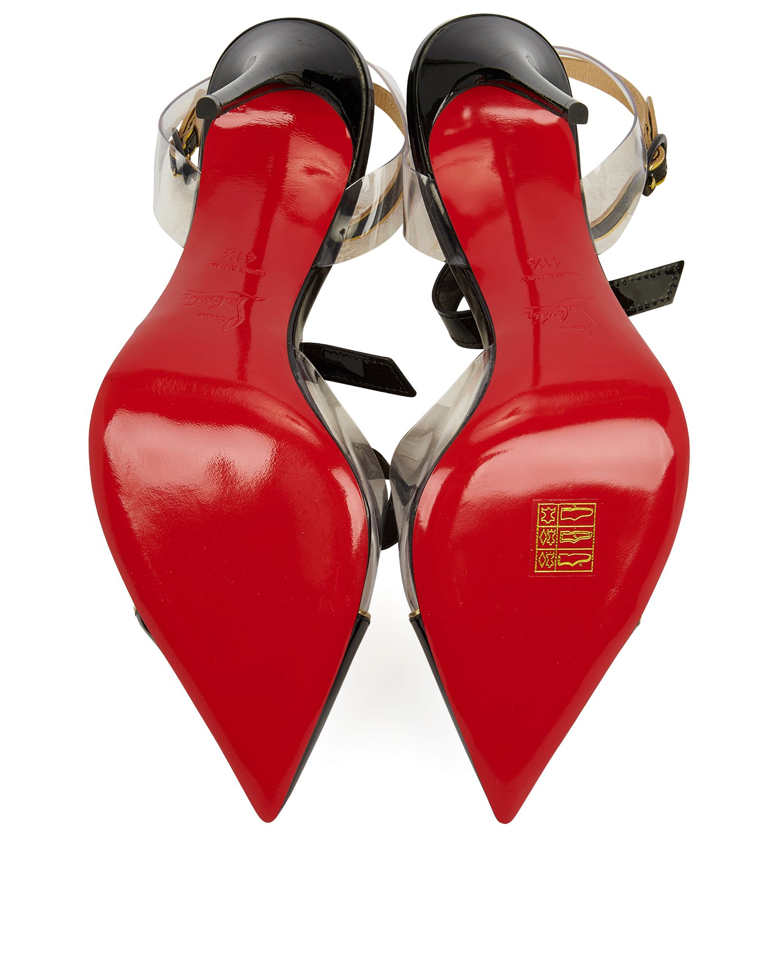 louboutin perspex heels