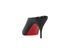 Christian Louboutin Quart 80MM Printed Lizard Mules, back view
