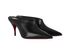 Christian Louboutin Quart 80MM Printed Lizard Mules, side view
