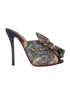 Christian Louboutin Moniquissima 120MM Paisley Mules, front view