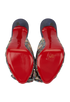 Christian Louboutin Moniquissima 120MM Paisley Mules, top view
