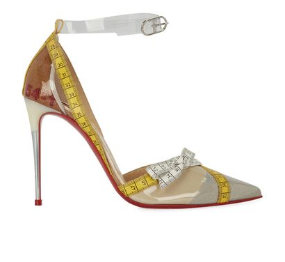 Christian Louboutin Metripump 100MM Heels, front view