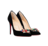 Christian Louboutin So Kate Jewelled Heels, side view