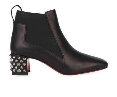 Christian Louboutin Study Studded Chelsea Boots Heels Designer Exchange Buy Sell Exchange