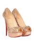 Christian Louboutin Lady Peep Spikes 160 Heels, side view