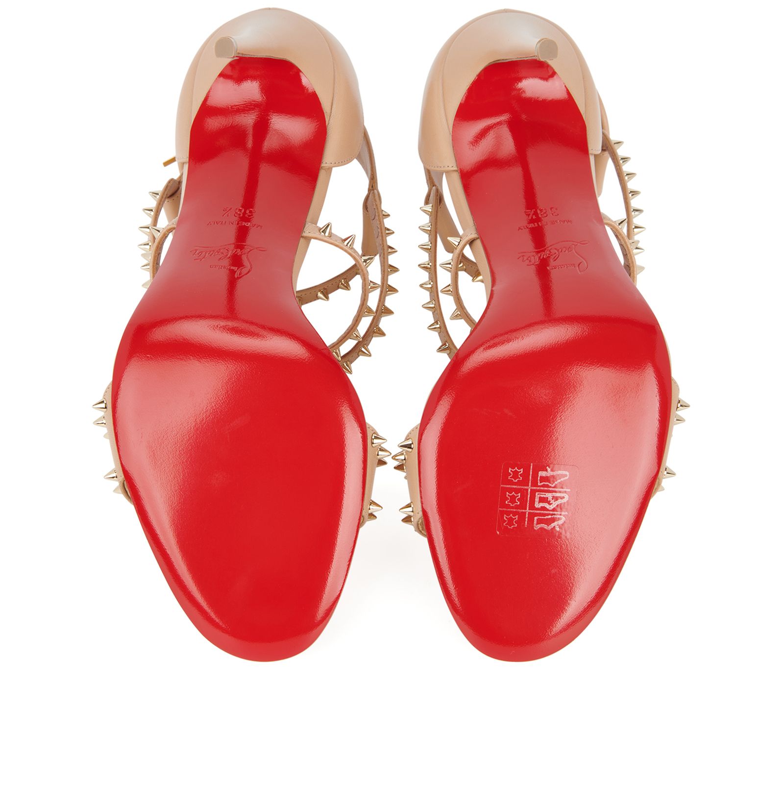 Christian Louboutin Choca Spikes 100, Heels Designer Exchange