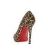Christian Louboutin Leopard Heels 100, back view