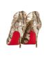 Christian Louboutin Gortika Camo Metallic Bootie, back view