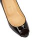 Christian Louboutin No Matter 85, £350, Shoes, Black, Patent Leather, Other view