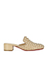 Christian Louboutin Spiked Mules, front view