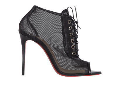 Christian Louboutin Mesh Ondessa 100 Heels, front view