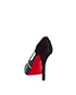 Christian Louboutin Edith 100 Crystal Strap Heels, back view