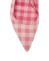 Christian Louboutin Gingham Kate Slingback Heels, &pound;250, Shoes, Pink/White, Fabric, Other view