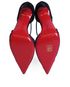 Christian Louboutin Chiara Diams 100 Crystal Heels, top view