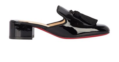 Christian Louboutin Barry 35 Backless Mules, front view