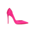 Christian Louboutin Iriza 100 Pumps, &pound;350, Shoes, Pink, Satin, Front view