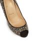 Louboutin Studded Peep Toe Heels, other view