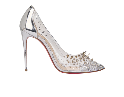 Christian Louboutin Grotika 100 Spike Pumps, front view
