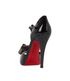 Louboutin Archidisco Bow Heels, back view