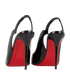 Christian Louboutin Hot Chick 100 Heels, back view