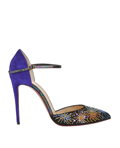 Christian Louboutin Crystal Firework Shoe, front view