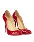 Christian Louboutin Patent Heels, side view