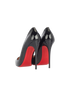 Christian Louboutin So Kate 120, &pound;395, Shoes, Black, Patent Leather, Back view