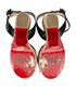 Christian Louboutin Cork Extreme Platform Wedges, top view
