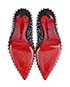 Christian Louboutin Suede Spikes, top view
