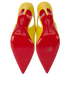 Christian Louboutin Hot Chick Slingbacks, top view