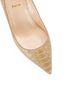 Christian Louboutin Decollete Heels, £250, Shoes, Beige, Python, Other view