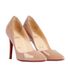 Christian Louboutin Pigalle Follies100, £160, Shoes, Pink, Patent Leather, Side view