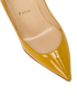 Christian Louboutin So Kate Pumps, &pound;275, Shoes, Yellow, Patent Leather, Other view
