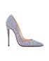 Christian Louboutin Holographic Heels, front view