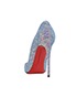 Christian Louboutin Holographic Heels, back view