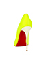 Christian Louboutin Fluro Youpi 120 Heels, back view