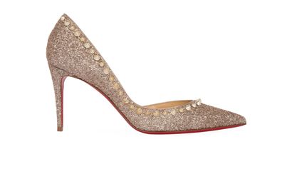 Christian Louboutin Irishell 85 Glitter, front view