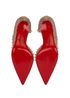 Christian Louboutin Irishell 85 Glitter, top view