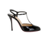 Christian Louboutin Me Pam T-Strap Pumps, &pound;395, Shoes, Black, Patent Leather, Front view