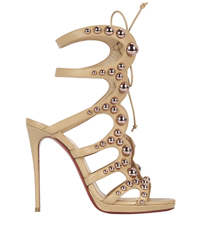 Christian Louboutin 120 Studded Sandals, front view