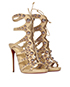 Christian Louboutin 120 Studded Sandals, side view