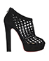 Christian Louboutin Cage Zipped Heels, front view