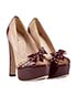 Miu Miu Cookie Cutter Heels, side view