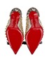 Christian Louboutin Perspex Studded Toe Heels, top view