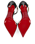 Christian Louboutin Uptown Double 100 Kid Court Heels, top view