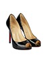 Christian Louboutin Flo 120 Heels, side view