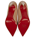 Christian Louboutin Pigalle 100 Heels, top view